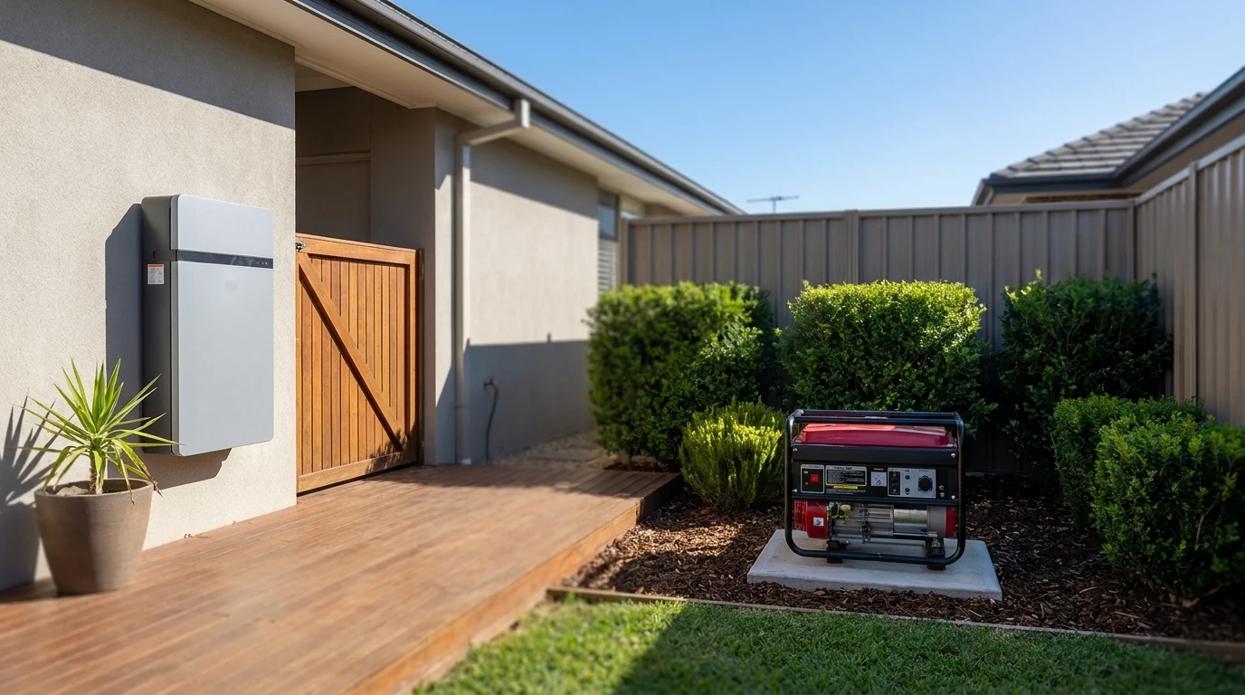 Battery Storage vs Generator: Which Backup Power Financing Fits?