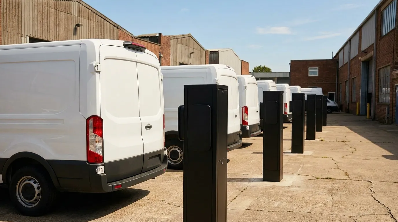Financing Multiple EV Chargers: A Fleet Depot Guide