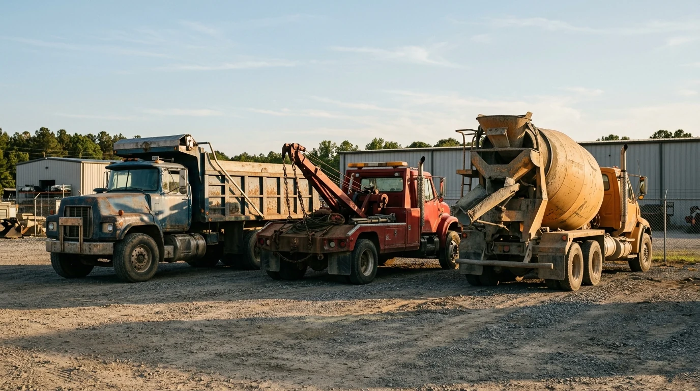 Vocational Truck Financing: Dump, Tow, and Mixer Trucks