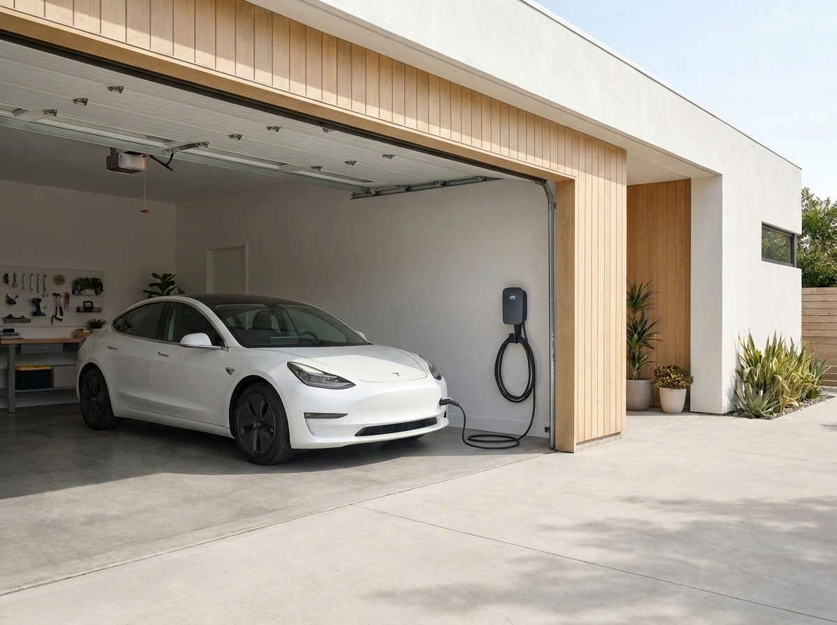 EV charger installation