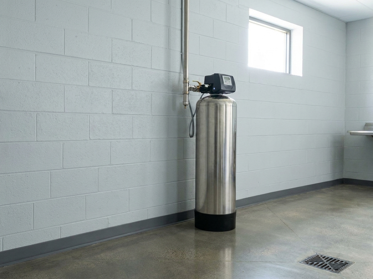 Commercial water filtration tank