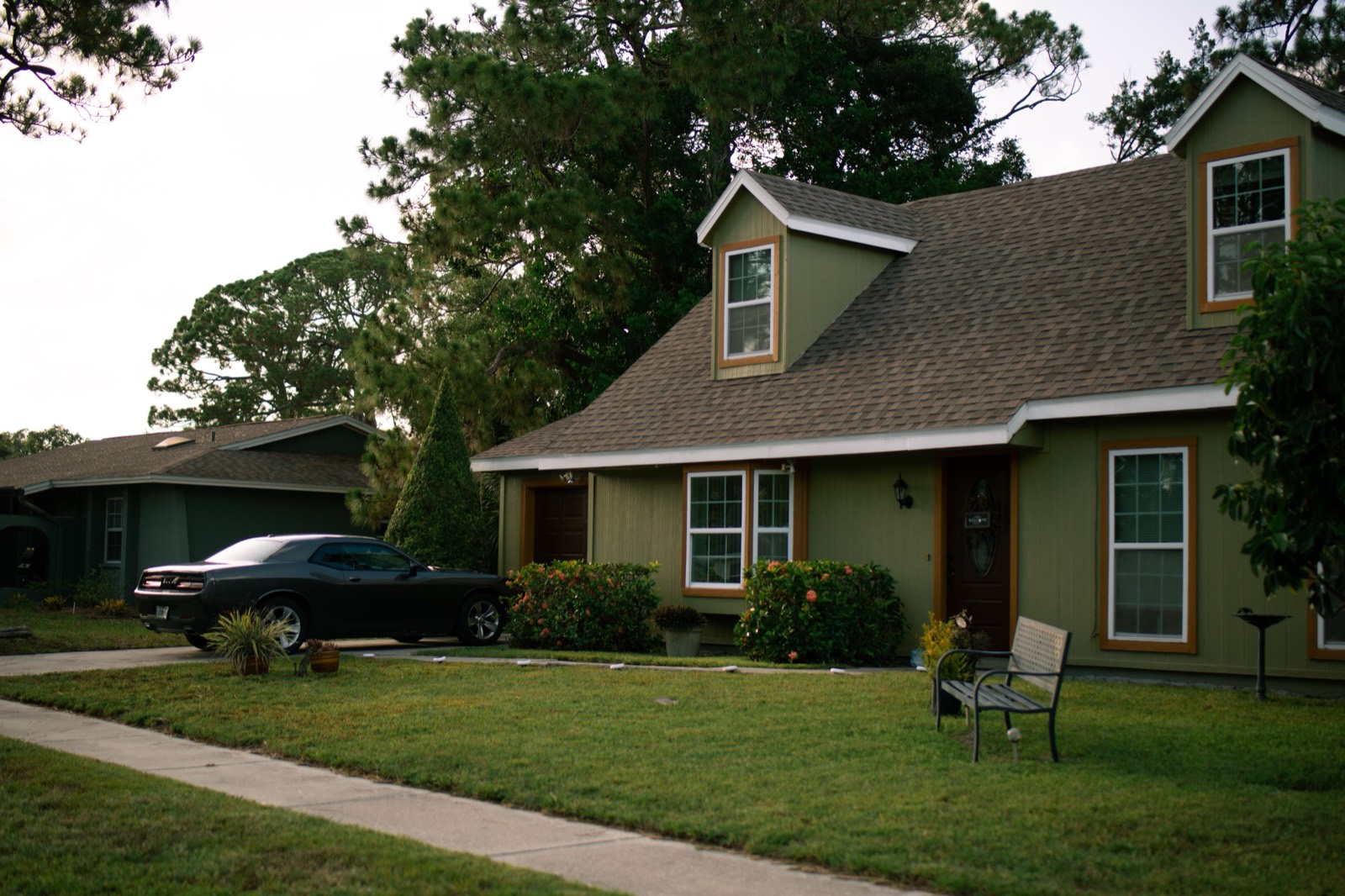 Single-family home on a quiet street